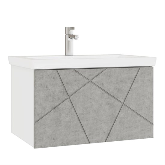 VELVEX Тумба подвесная Klaufs (tp.KLA.MAR.100.1Y белый) tp.KLA.MAR.100.1Y белый