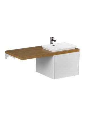 VELVEX Тумба подвесная Klaufs 56*60.1Y (белый) (tp.KLA.56.1Y) tp.KLA.56.1Y - фото 350108