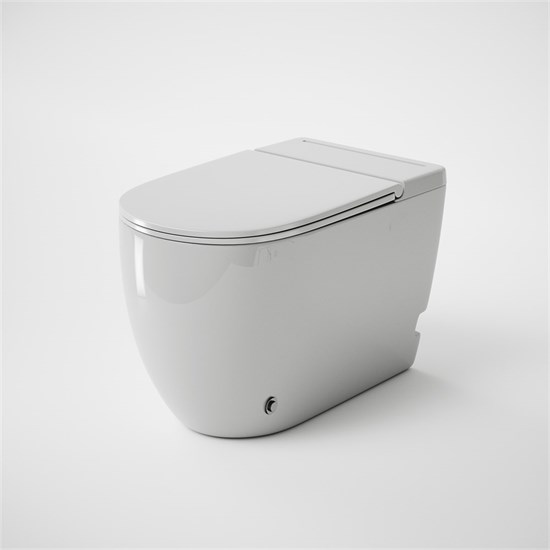 GROSSMAN Унитаз приставной impuls GR-PR5502 (570х360х450) безободковый,белый с тонкой крышкой,микролифт GR-PR-5502 - фото 350277