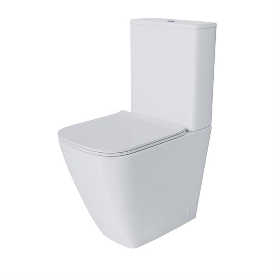 GROSSMAN Унитаз напольный Style GR-4472S (620х365х920) безободковый,белый с высокой чашей,микролифт,2 места GR-4472S - фото 350301