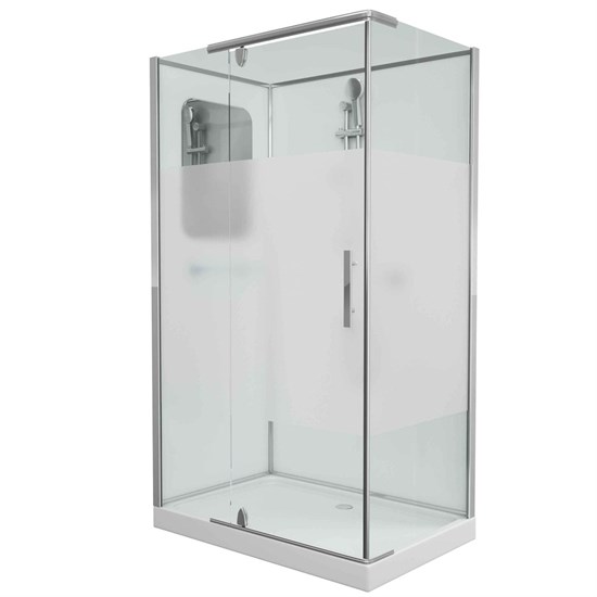 GROSSMAN Душевая кабина прямоугольная Classic GR172QL (120х80х205) дверь распашная GR172QL - фото 350516