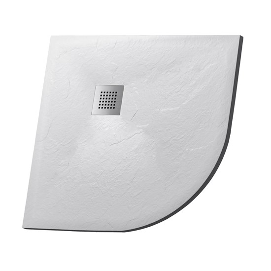 GROSSMAN Strong Душевой поддон GR-S1100100 (100х100) из искусственного камня,1/4 круга,белый GR-S1100100 - фото 350632