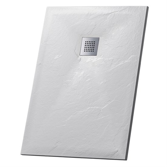 GROSSMAN Strong Душевой поддон GR-S170100Q (70х100) из искусственного камня,прямоугольный,белый GR-S170100Q - фото 350636