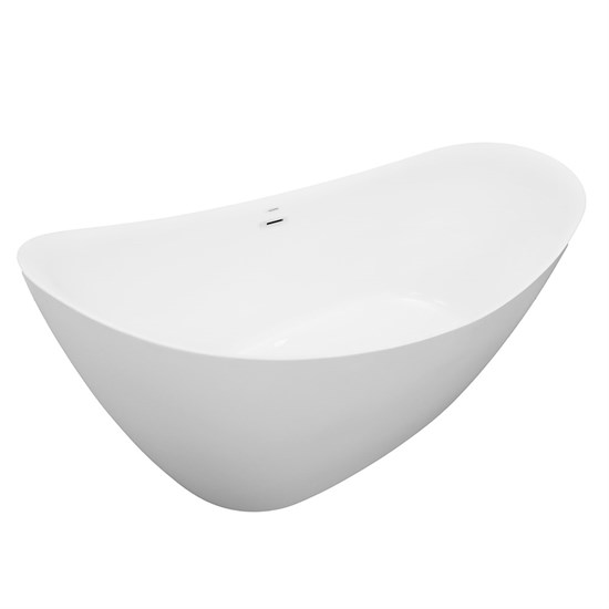 AZARIO Ванна акриловая свободностоящая GARDENIA Matt 1700*770*720 в комплекте с сифоном и металлической рамой (AZ-6608M) AZ-6608M - фото 350897