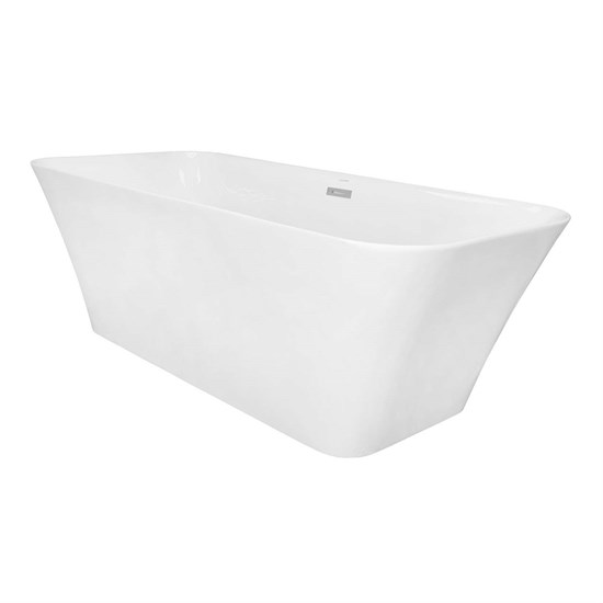 AZARIO Ванна акриловая ROVETA 1700х800х580 свободностоящая, в комплекте с сифоном и металлической рамой (AZ-6615) AZ-6615 - фото 350956