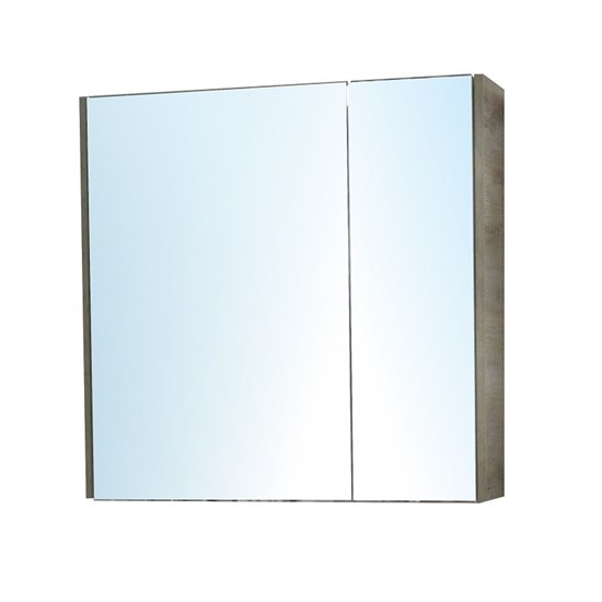 AZARIO Зеркало-шкаф MILANA 80, цвет Светлое дерево CS00060474 - фото 352426