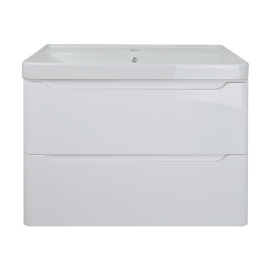 AZARIO Комплект Тумба LOTOS 70/2 715х480х570 подвесная с раковиной Monte 70 (CS00083930), цвет белый CS00083930 - фото 352490