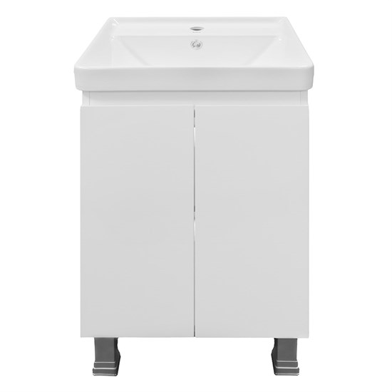 AZARIO Комплект Тумба Мила 50/Н напольная с раковиной Monte 50 (CS00097990), цвет белый CS00097990 - фото 352581