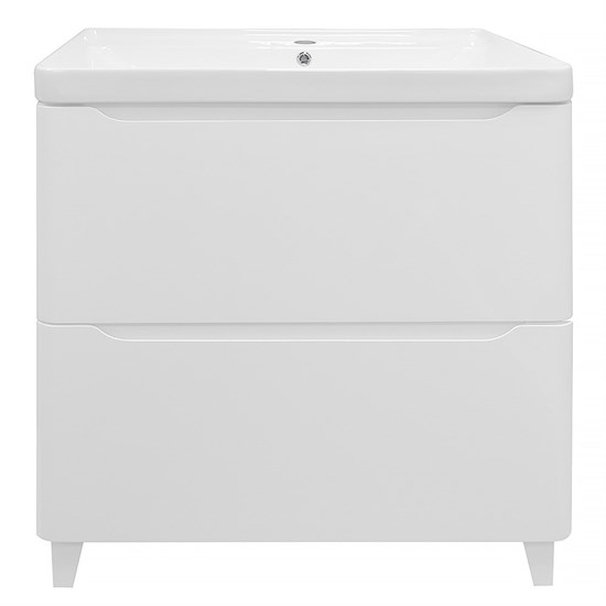 AZARIO Комплект Тумба LOTOS 70/2 Н 710х475х835 напольная с раковиной Monte 70 (CS00081986), цвет белый CS00081986 - фото 352800
