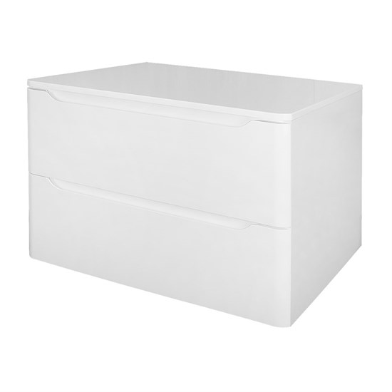AZARIO Тумба LOTOS 70/2 700х460х500 подвесная, без раковины, белый гланцевый (CS00084143), цвет белый CS00084143 - фото 352830