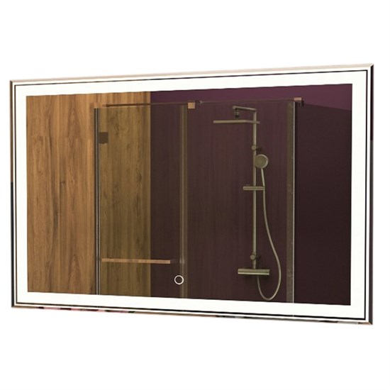 AZARIO Зеркало Melis 800х700 влагостойкое с подсветкой и диммером (CS00066635) CS00066635 - фото 353121