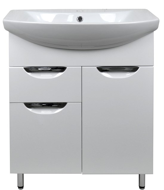 AZARIO Комплект Тумба напольная Стиль- 70/1 700х850х315 с раковиной Балтика 70 (CS00068935), цвет белый CS00068935 - фото 353218