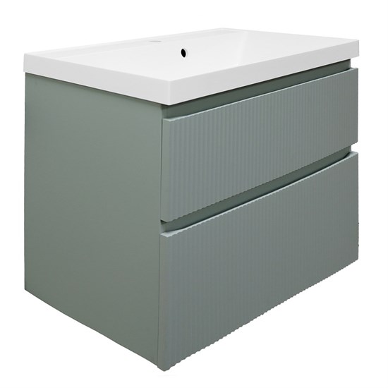 AZARIO Комплект Тумба Viola 80/2 800х450х650 подвесная, с раковиной Астория 80, фисташковый (CS00097142), цвет фисташковый CS00097142 - фото 353880