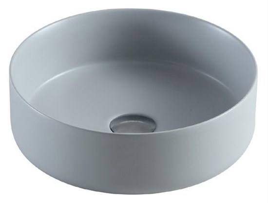 AZARIO Раковина 355х355х120 накладная, цвет светло-серый матовый (AZ-3134-MFG) AZ-3134-MFG - фото 354598