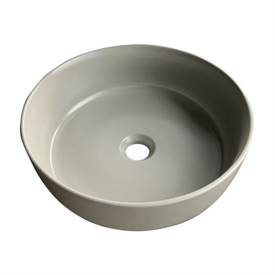 AZARIO Раковина 38,5х38,5х14, накладная, ультратонкая, серая (XML4003-2-U10) XML4003-2-U10 - фото 354709