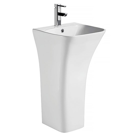AZARIO Раковина напольная FRETTA SQUARE 450х435х835 отдельностоящая, прямоугольная (AZ-315) AZ-315 - фото 355109