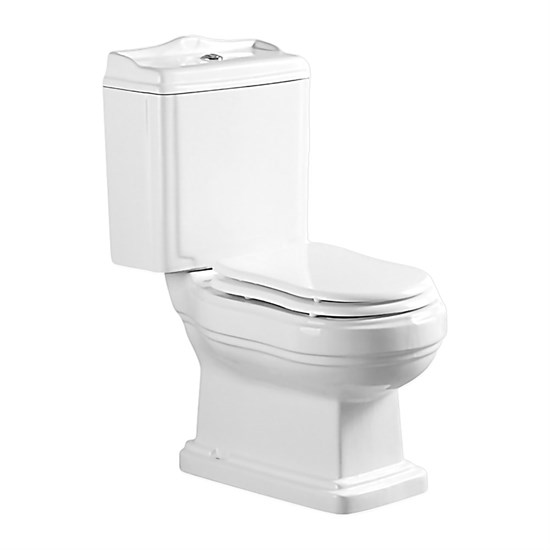 AZARIO Унитаз-компакт  LORETTI 680х430х850 напольный, в комплекте с сиденьем полипропилен микролифт (AZ-239) AZ-239 - фото 356234