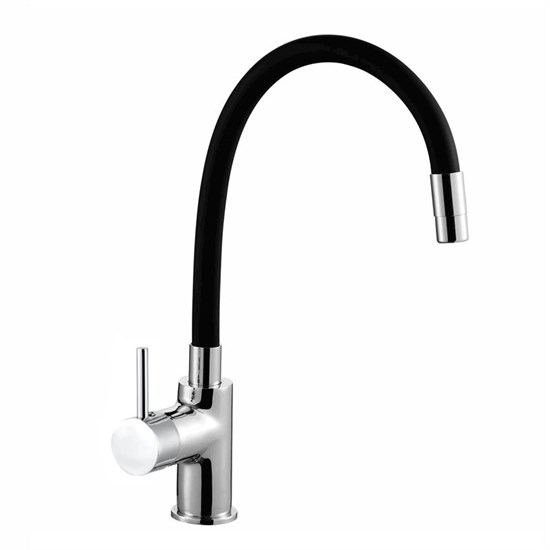 AZARIO Смеситель TASCO для кухни с гибким изливом, хром (AZ-15494321) AZ-15494321 - фото 358685