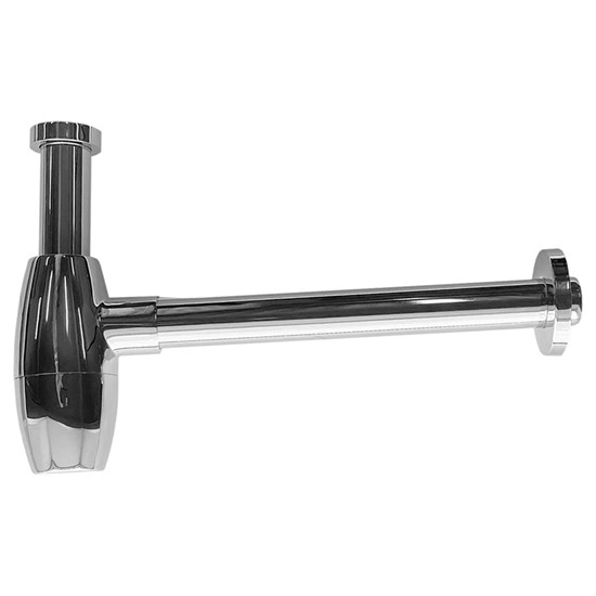 AZARIO Сифон для раковины G 1 1/4, без выпуска, бочонок, латунь, хром (AZ-115-CHR) AZ-115-CHR - фото 360056