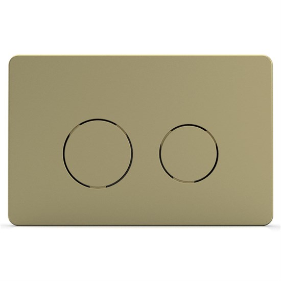 AZARIO Кнопка смыва двойная, круглая, цвет золото (AZ-8200-0086/AZ-P57-0160) AZ-8200-0086/AZ-P57-0160 - фото 360940