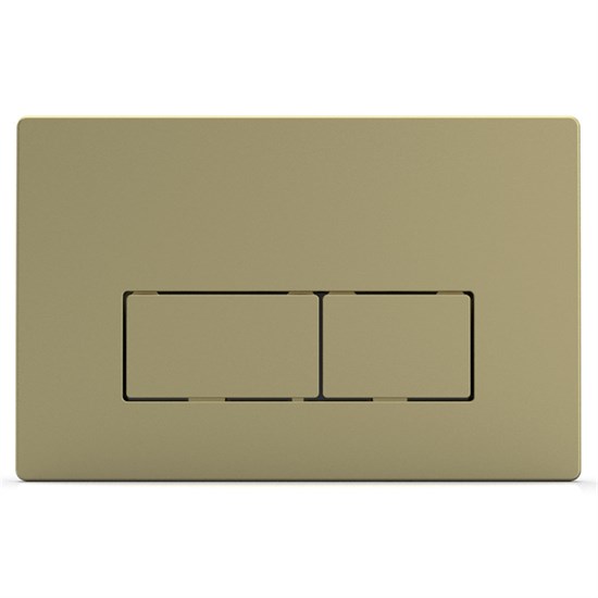AZARIO Кнопка смыва двойная, квадратная, цвет золото (AZ-8200-0091/AZ-P58-0160) AZ-8200-0091/AZ-P58-0160 - фото 360955
