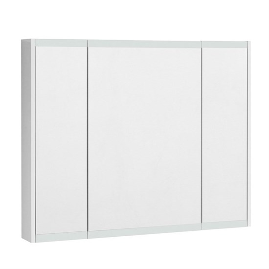 AQUATON Зеркало-шкаф Нортон 100 белое (1A249302NT010) 1A249302NT010 - фото 361550