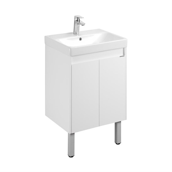 AQUATON Тумба под раковину Сканди 55 Doors универсальная, белый (1A278801SD010) 1A278801SD010 - фото 362162