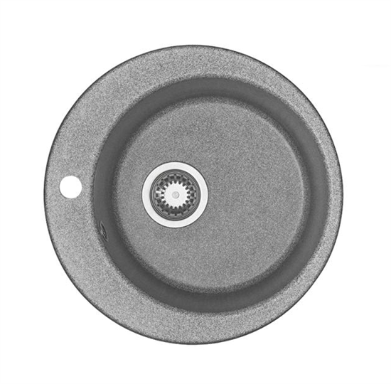 AQUATON Кухонная мойка Иверия 480 мм., серая (1A711032IV230) 1A711032IV230 - фото 363246
