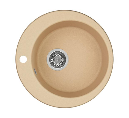 AQUATON Кухонная мойка Иверия 480 мм., латте (1A711032IV260) 1A711032IV260 - фото 363302