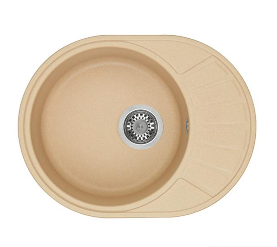 AQUATON Кухонная мойка Чезана, цвет латте (1A711232CS260) 1A711232CS260 - фото 363458