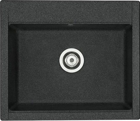 AQUATON Кухонная мойка Делия 60, графит (1A715232LD210) 1A715232LD210 - фото 363511