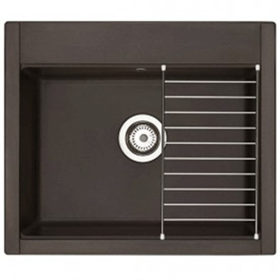 AQUATON Кухонная мойка Делия 60, кофе (1A715232LD280) 1A715232LD280 - фото 363562