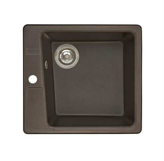 AQUATON Кухонная мойка Парма 510х470х175мм., кофе (1A713032PM280) 1A713032PM280 - фото 363638