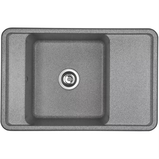 AQUATON Кухонная мойка Беллис 78, цвет серый (1A725032BS230) 1A725032BS230 - фото 363795