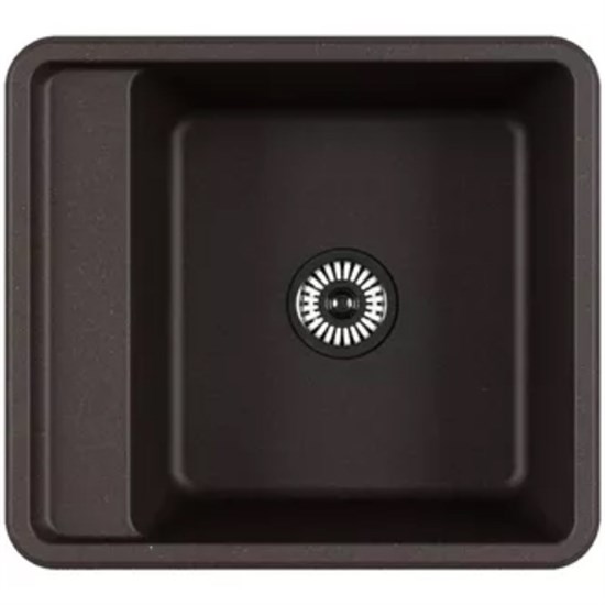 AQUATON Кухонная мойка Беллис 57, цвет кофе (1A724932BS280) 1A724932BS280 - фото 363810