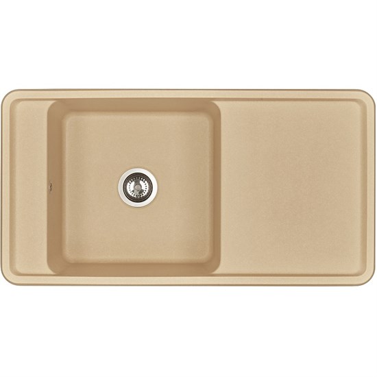 AQUATON Кухонная мойка Беллис 97 цвет Латте (1A725132BS260) 1A725132BS260 - фото 363835