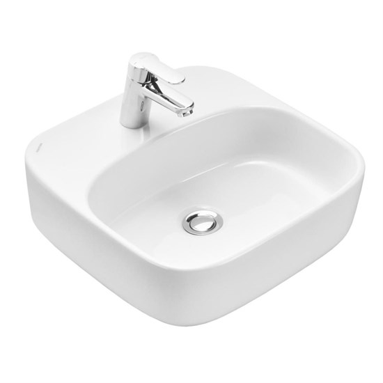 AQUATON Раковина наклалная Одри 420х420х130 фарфор, белый (1WH501709) 1WH501709 - фото 363887
