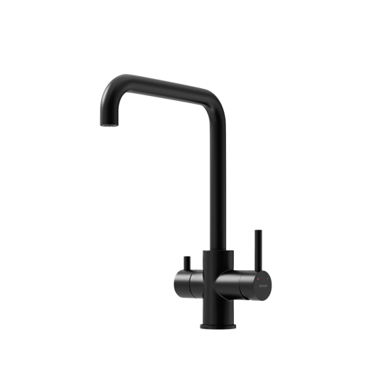 SANCOS Смеситель для кухни Vela с возможностью подключения фильтра для воды, цвет черный матовый, арт. SC4013MB SC4013MB
