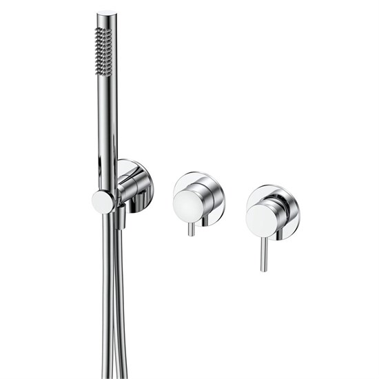 AQUAme Siena Смеситель для ванны с душем встраиваемый AQM8805СR AQM8805CR - фото 364904