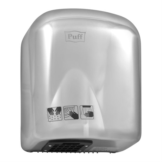 PUFF Электросушитель для рук "Puff-8826", хром, 1,65 кВт 1401.322 - фото 365396