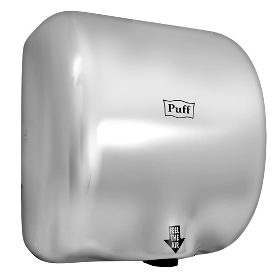 PUFF Электросушитель для рук "Puff-8888", хром, 1,8 кВт 1401.300 - фото 365617