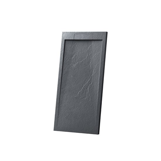VINCEA Поддон для душа из искусственного камня прямоугольный размер 160x90 см, цвет белый матовый VST-4SRL9016A - фото 367875
