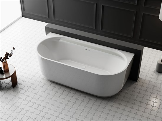 VINCEA Ванна акриловая VBT-621B, 1700*800*580, цвет белый, слив-перелив в комплекте, белый VBT-621B - фото 372118