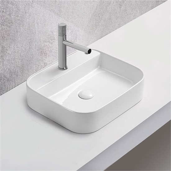 VINCEA Раковина керамическая VBS-50550, 500*400*110, накладная, цвет белый VBS-50550 - фото 372323