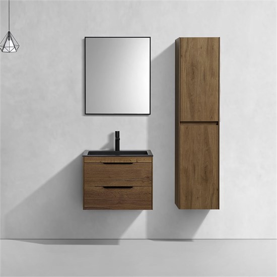 VINCEA База под раковину Chiara 2D 600 подвесная, 2 выкатных ящика soft-close, T.Oak VMC-2C2600TO - фото 372860