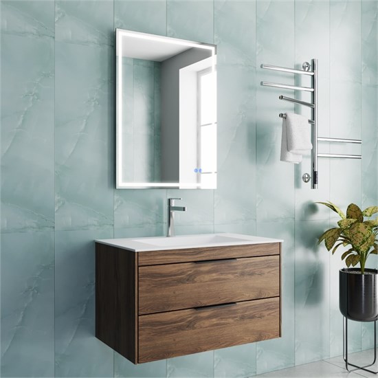 VINCEA База под раковину Chiara 2D 800 подвесная, 2 выкатных ящика soft-close, С.Oak VMC-2C2800CO - фото 372879