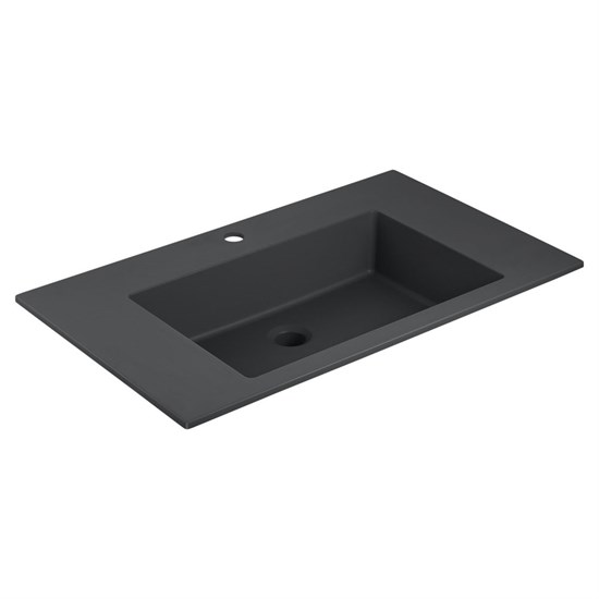 VINCEA Раковина VCB-13800B из кварца, цвет черный VCB-13800B - фото 372937