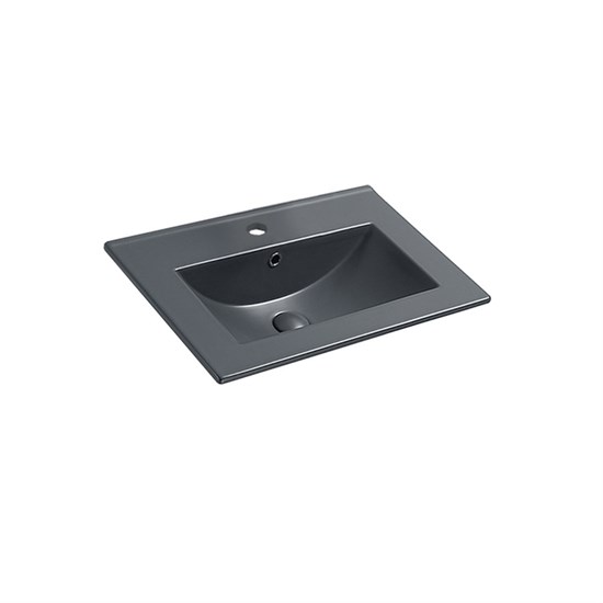 VINCEA Раковина VBS-13960MA керамическая, цвет антрацит матовый VBS-13960MA - фото 373366