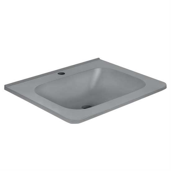 VINCEA Раковина VCB-2VP600G из кварцевого камня, цвет серый VCB-2VP600G - фото 373494