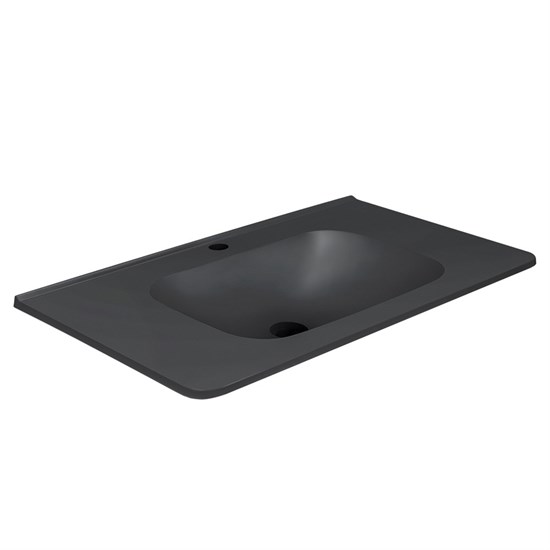 VINCEA Раковина VCB-2VP800W из искусственного камня, цвет белый VCB-2VP800B - фото 373534
